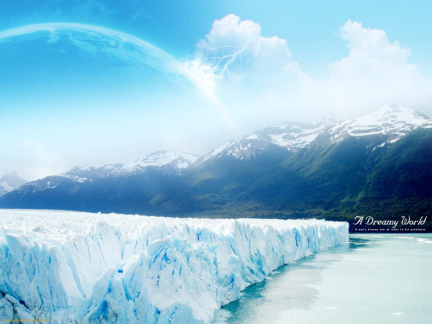 La glace, mer, nature, antarctique, glace Fond d'écran HD