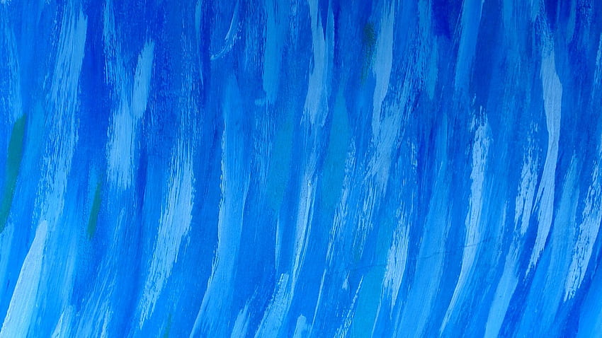 Niebieskie tło pociągnięć pędzlem - domena publiczna Tapeta HD