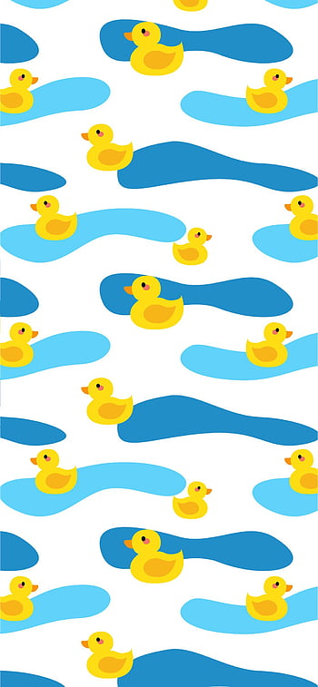 duck seamless pattern vector Christmas rubber ducky icon logo cartoon  illustration bird farm repeat wallpaper tile background gift wrap yellow  Stock Vector  Adobe Stock