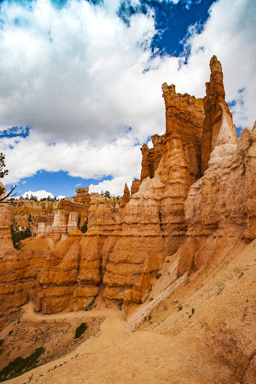 Nature, Sky, Clouds, Canyon, Rocks HD phone wallpaper | Pxfuel