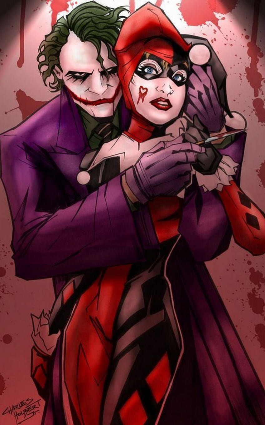 Joker And Harley iPhone 2019 3D iPhone [] for your , Mobile ...
