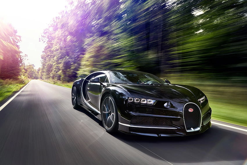 Bugatti Chiron In Motion, 자동차 HD 월페이퍼