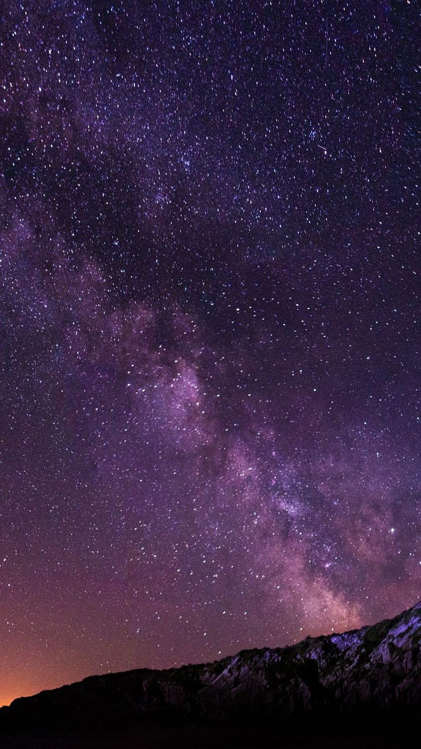 Milky Way Starry Sky Night Ultra Mobile . Night sky , for mobile, Night skies, Stars Sky HD phone wallpaper
