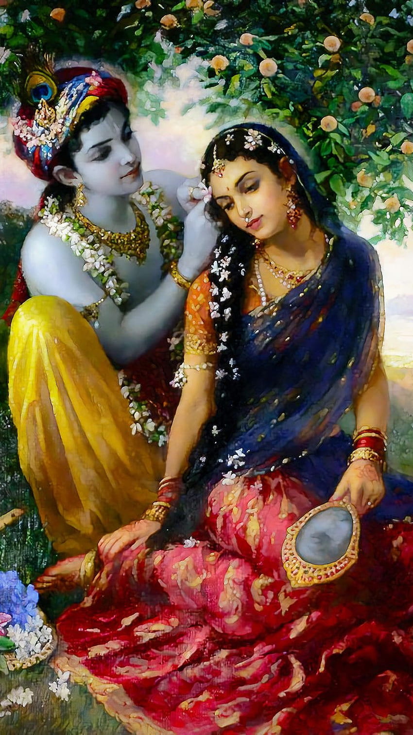 Radha Krishna, Radha Krishna Love, Raslila Fond d'écran de téléphone HD