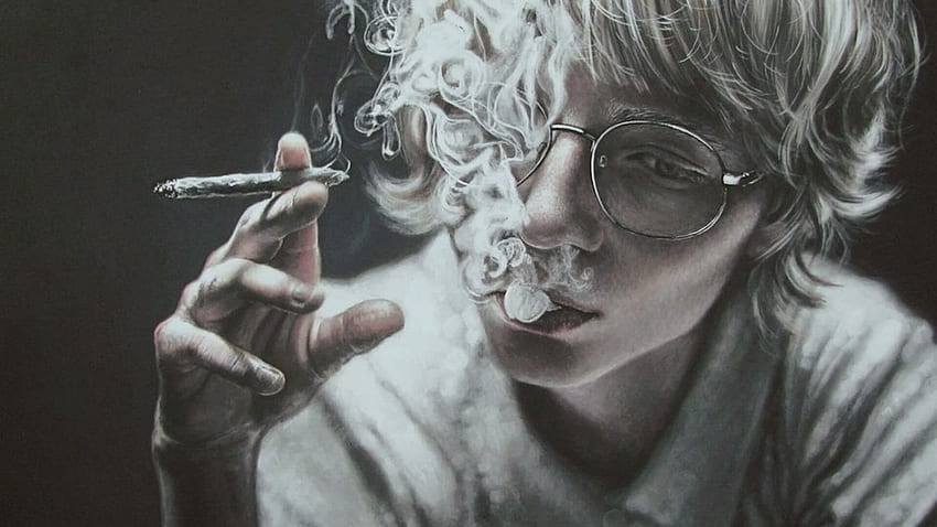 Cigarette in Hand Sketch Vector Illustration by AlexanderPokusay   GraphicRiver