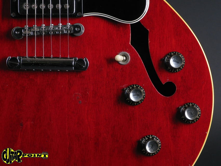 Gibson ES 335 TDC Cherry (factory Stoptail!)、Gibson 335 高画質の壁紙