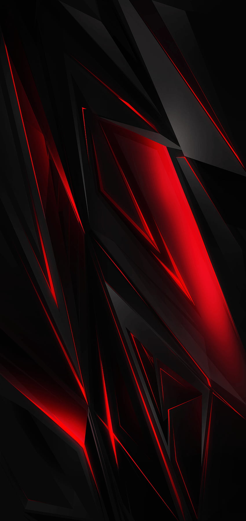 AMOLED Black and red abstract - I didn't make this, but I formatted it to fit the screen of a OnePlus 6 - : Mobile HD phone wallpaper