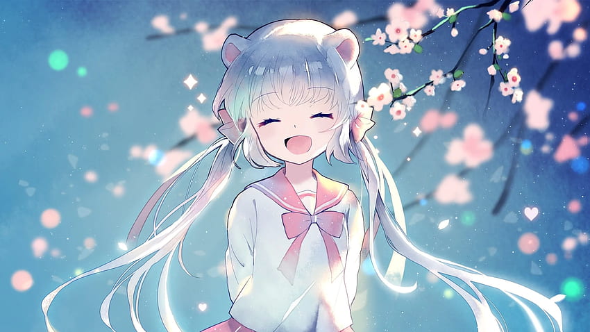動漫, Cute Kawaii Anime Girl HD wallpaper