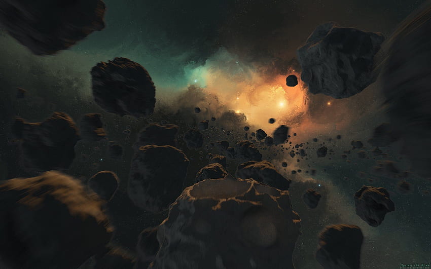 Ceinture d'astéroïdes [2560×1600] : Fond d'écran HD