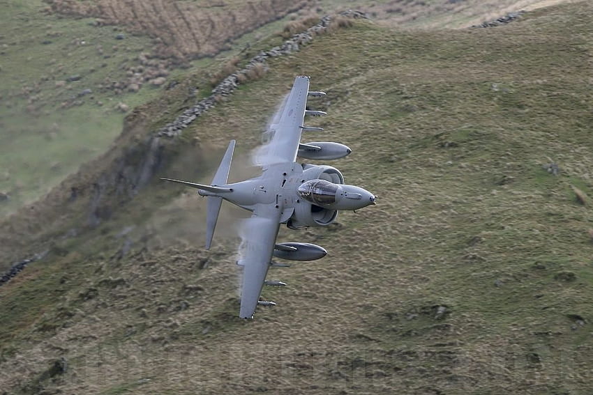 Harrier, brytyjski, odrzutowiec, Królewskie Siły Powietrzne, Raf Tapeta HD