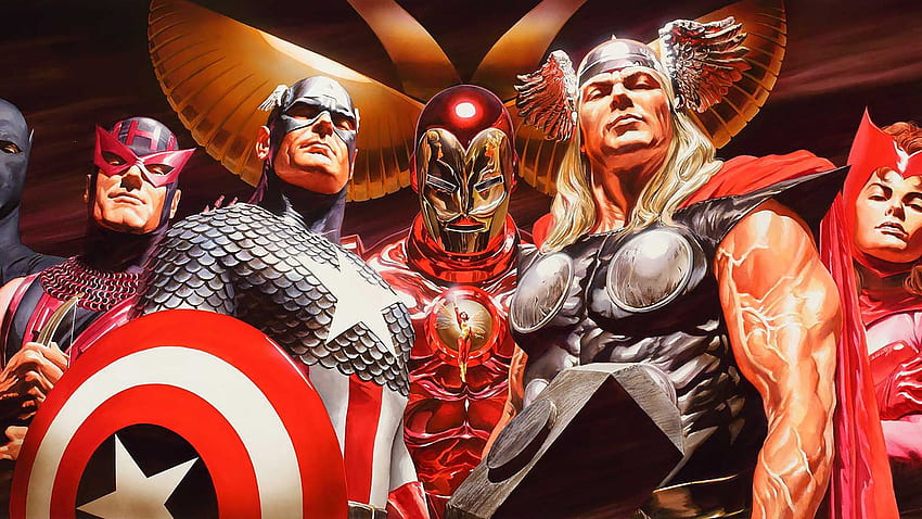 Surreal Art Of Alex Ross (Marvel DC) - Edition () - Album On Imgur, Justice League Alex Ross HD wallpaper