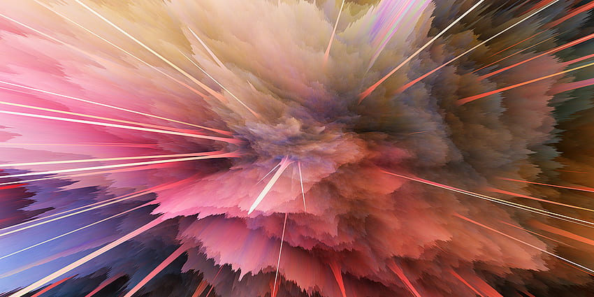 Eksplozja cząstek wykonana przez Ahmeda Nabila [Różne] Tapeta HD
