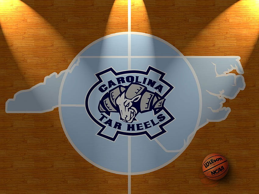 : Баскетболно игрище Tar Heel - Tar Heel Times, Баскетбол в Северна Каролина HD тапет