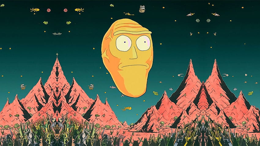 Rick And Morty Giant Heads. 2020 Live, Rick and Morty High HD wallpaper