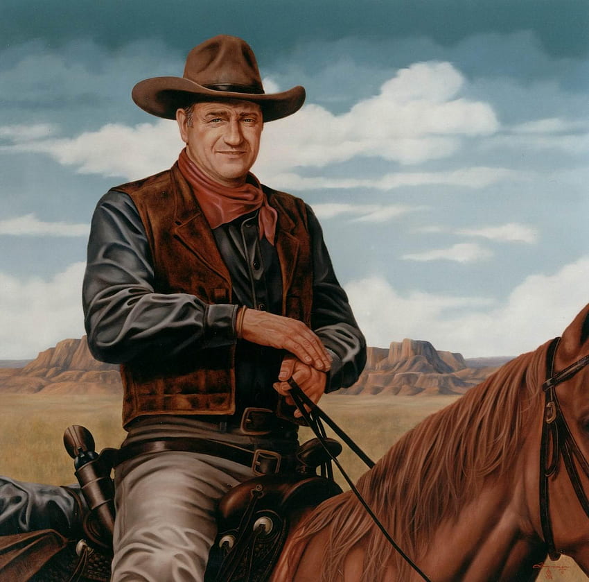 John Wayne HD-Hintergrundbild