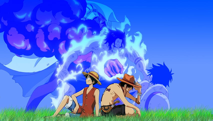 Ace and Luffy  vers 2 wallpaper by Senpaiarts  Download on ZEDGE  a54f