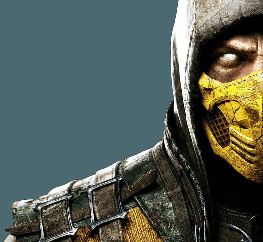 Mortal Kombat-Zeichnungen. Mortal Kombat X - Skorpion HD-Hintergrundbild