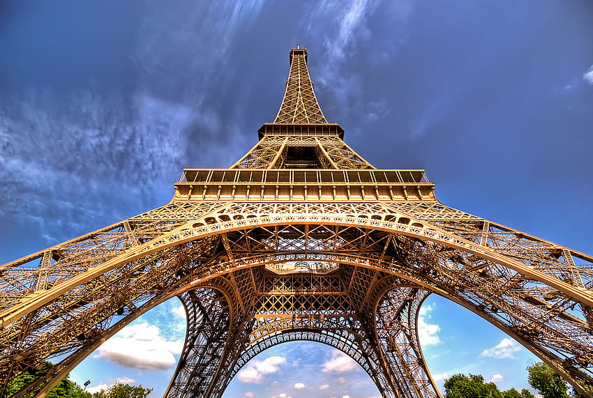 Eiffel Tour, wycieczka, architektura, symbol, eiffel, piękny, nowoczesny, Francja Tapeta HD
