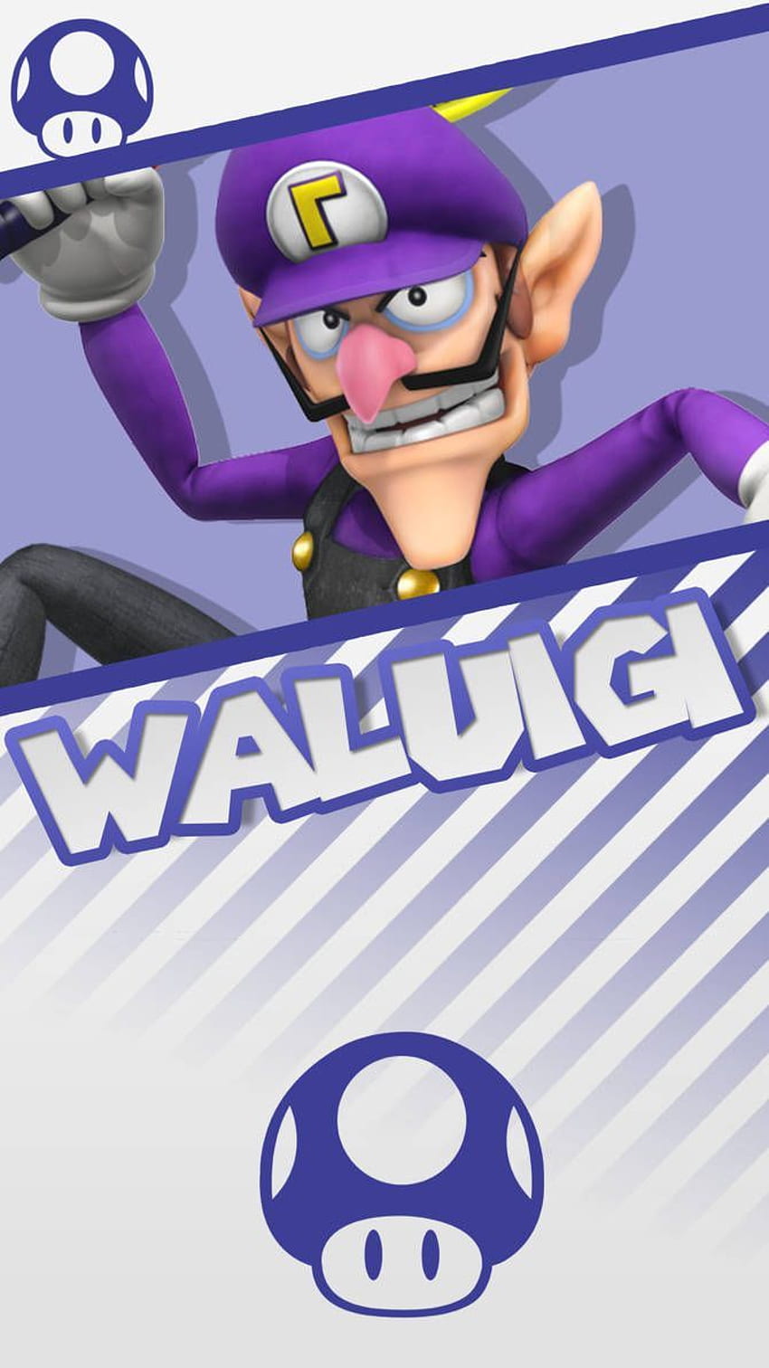 Waluigi Super Mario Phone by MrThatKidAlex24. Super HD phone wallpaper