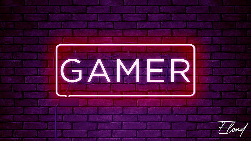 Neon Gamer (), Welcome Gaming HD wallpaper | Pxfuel
