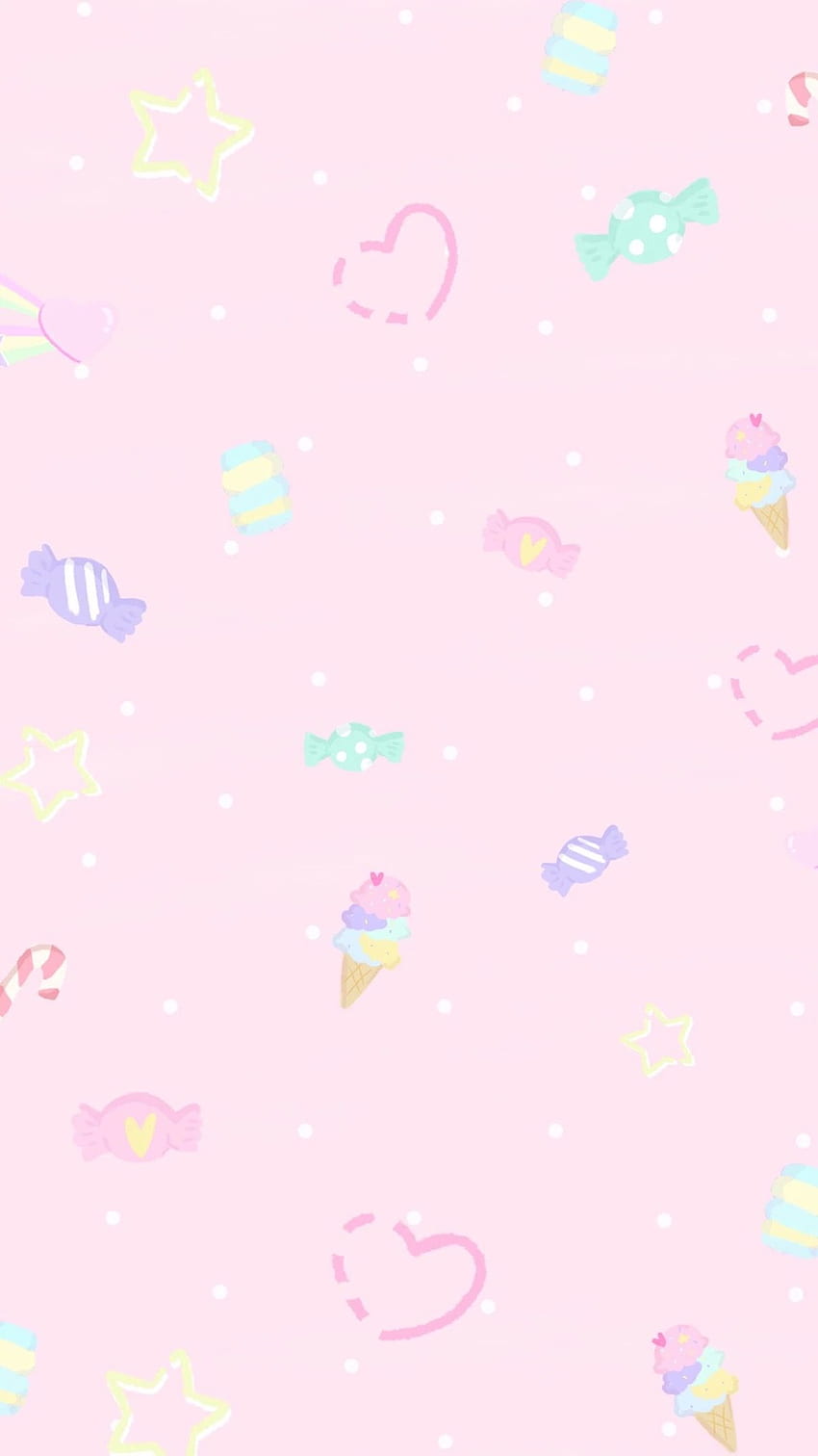 Pastel Kawaii, Candy Kawaii Pastel HD phone wallpaper