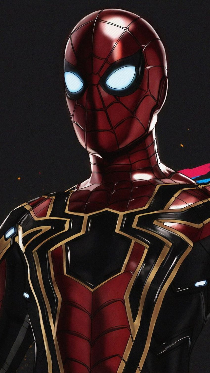 Stirring, Impressive, Formidable Spider Man, Iron Spiderman HD phone wallpaper