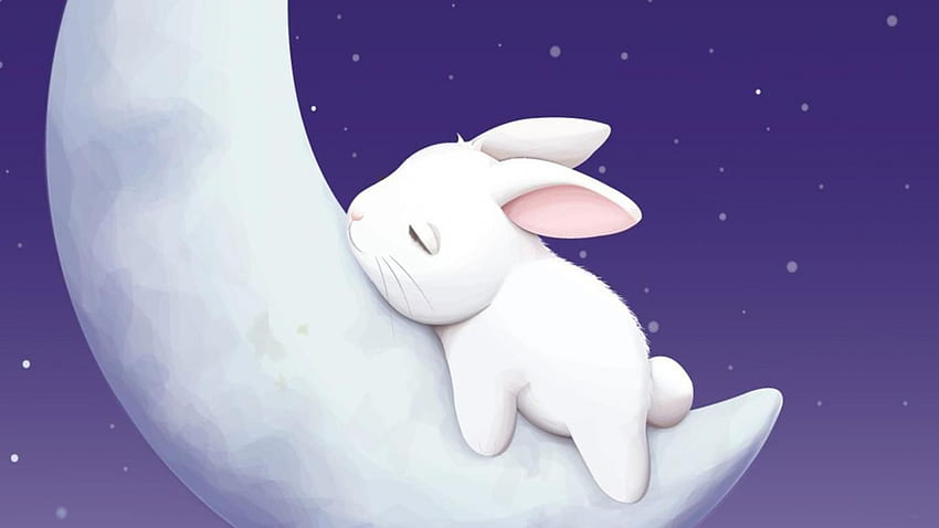 Cute Bunny Cartoon . Bunnies, Adorable Cartoon HD wallpaper