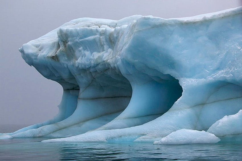 Iceberg, legal, lindo papel de parede HD