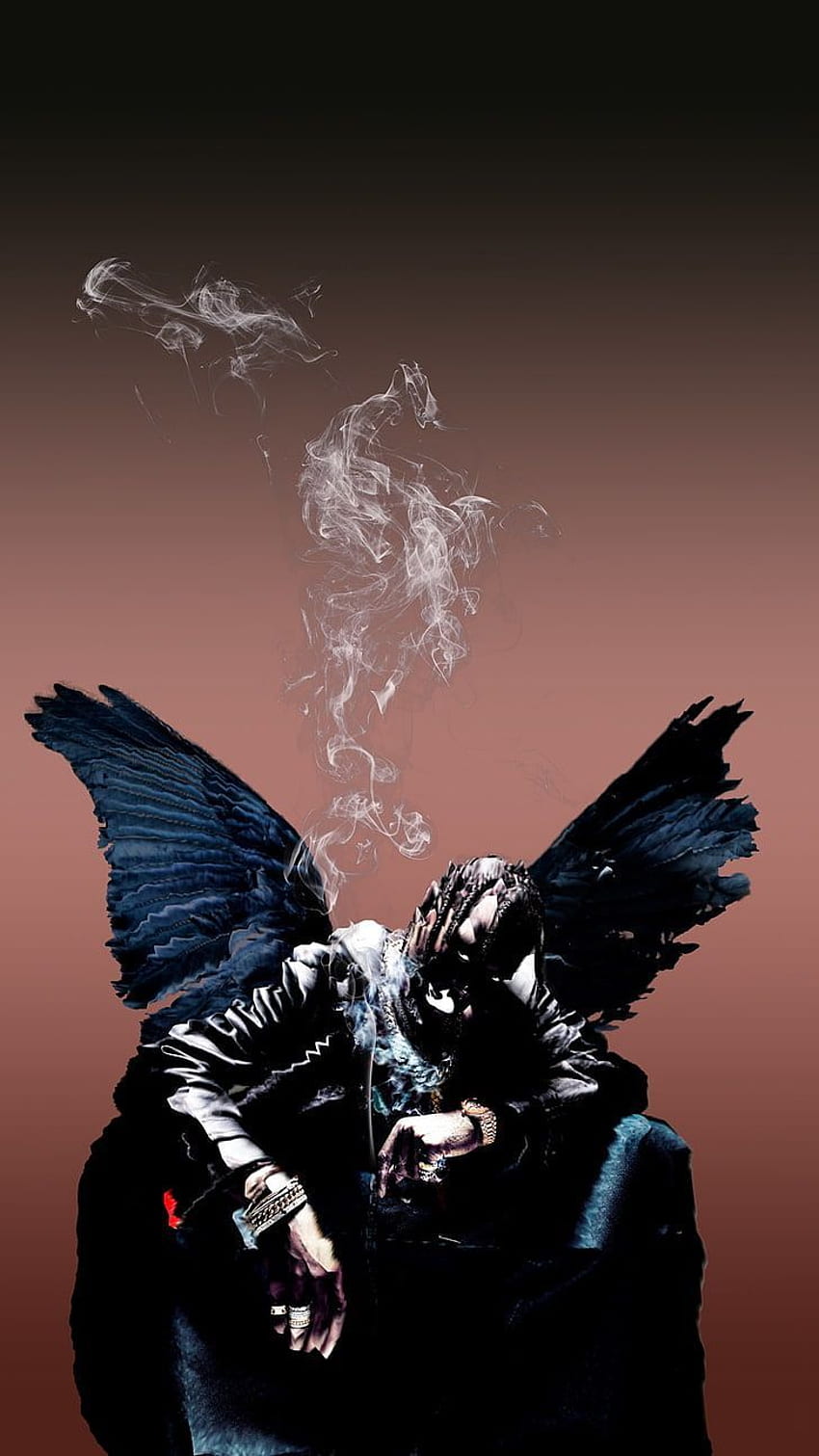 Aiden Nevels auf Albumcover im Jahr 2020. Travis Scott , Travis Scott iPhone , Gänsehaut Travis Scott HD-Handy-Hintergrundbild