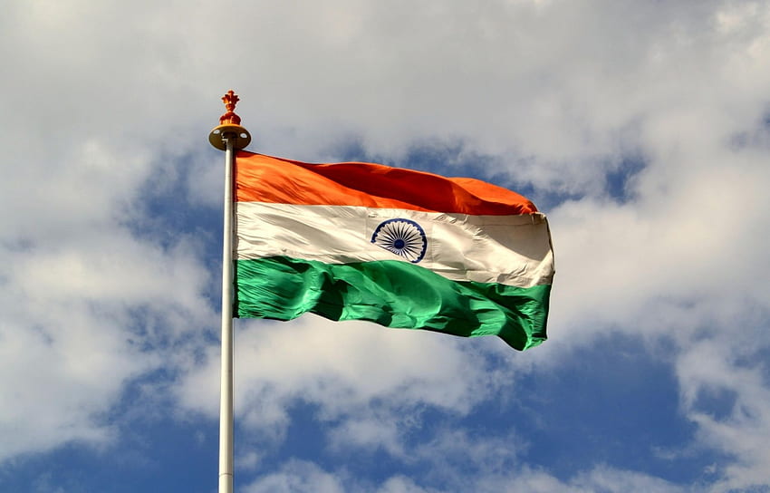 Bendera India Terbang. Tempat untuk Dikunjungi, Bendera Nasional Wallpaper HD