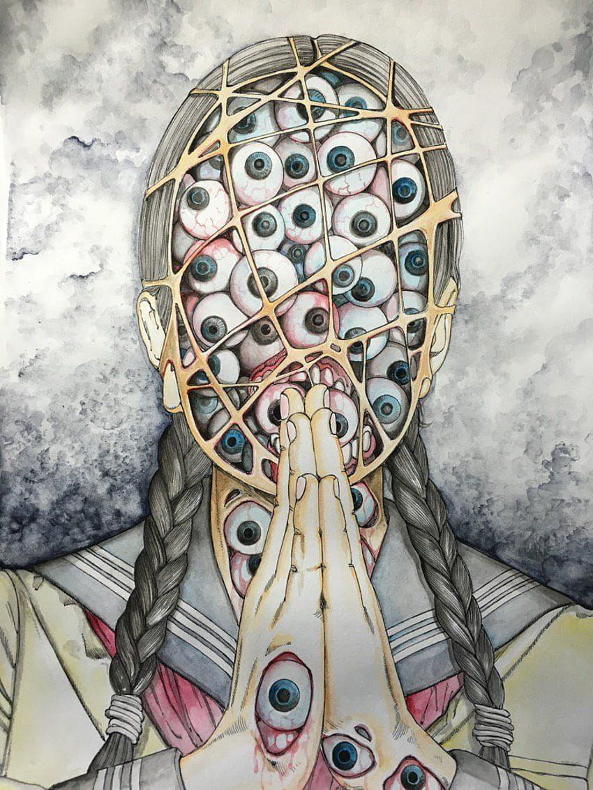 The original of the first one. It's, Shintaro Kago HD phone wallpaper