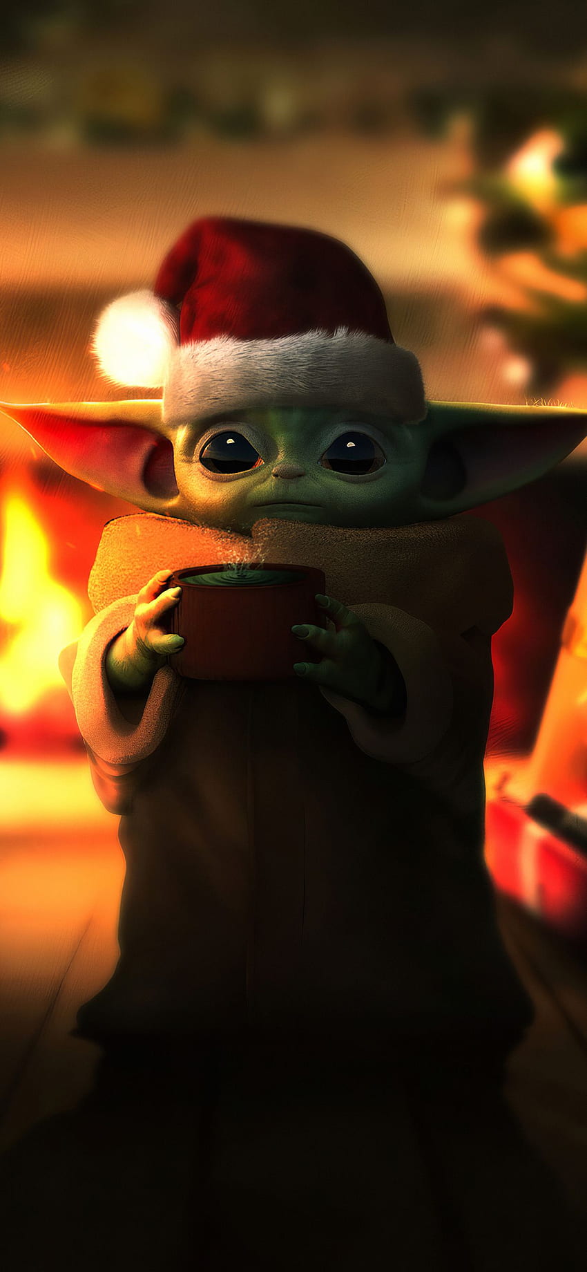 Baby Yoda Christmas iPhone XS MAX , , Background, and HD phone