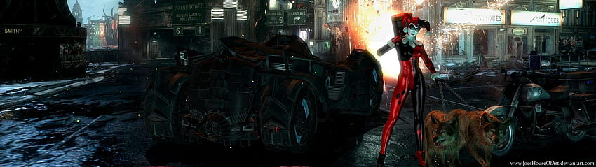 Arkham - The Batman Villains Dual Screen, Superhero Dual Screen HD wallpaper