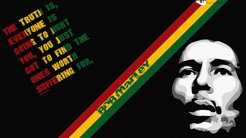 Bob Marley One Love, Bob Marley Quotes HD wallpaper