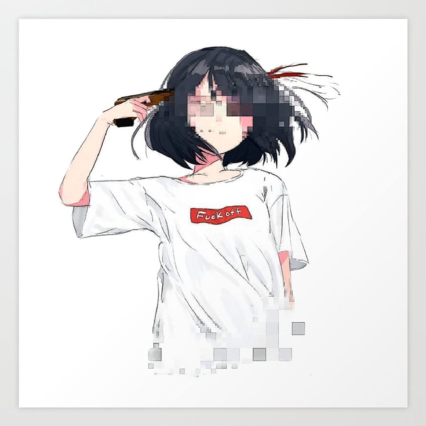 Sad Anime Girl Depressive Ästhetik Pfp .novocom.top HD-Handy-Hintergrundbild