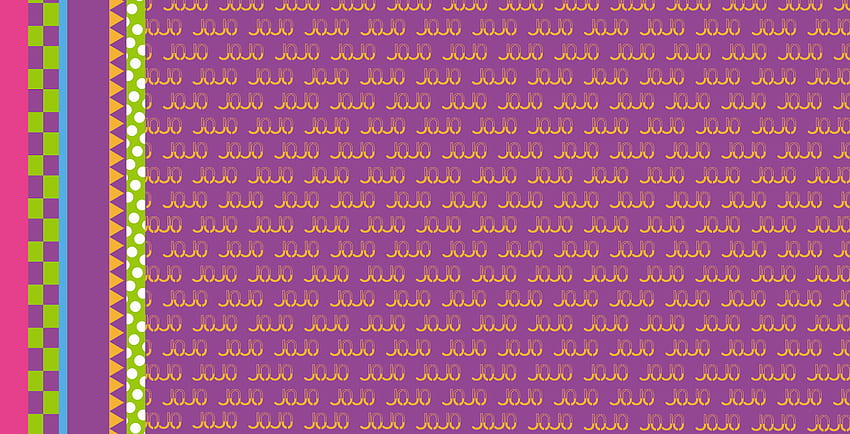 linda palabra, púrpura, patrón, verde, violeta, magenta, lavanda, rosa, diseño, línea, textil, Cute Jojo fondo de pantalla