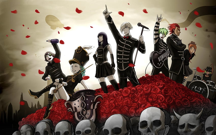 Anime - Crossover Death Parade Chiyuki (Death Parade) My Chemical Romance Decim (Death HD wallpaper