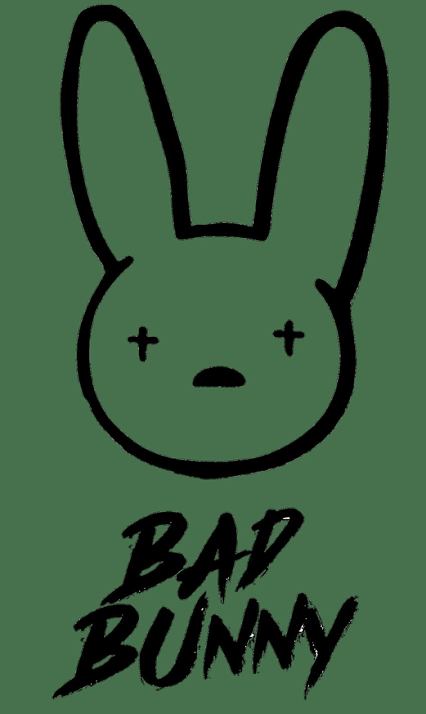 Bad Bunny Logo HD phone wallpaper