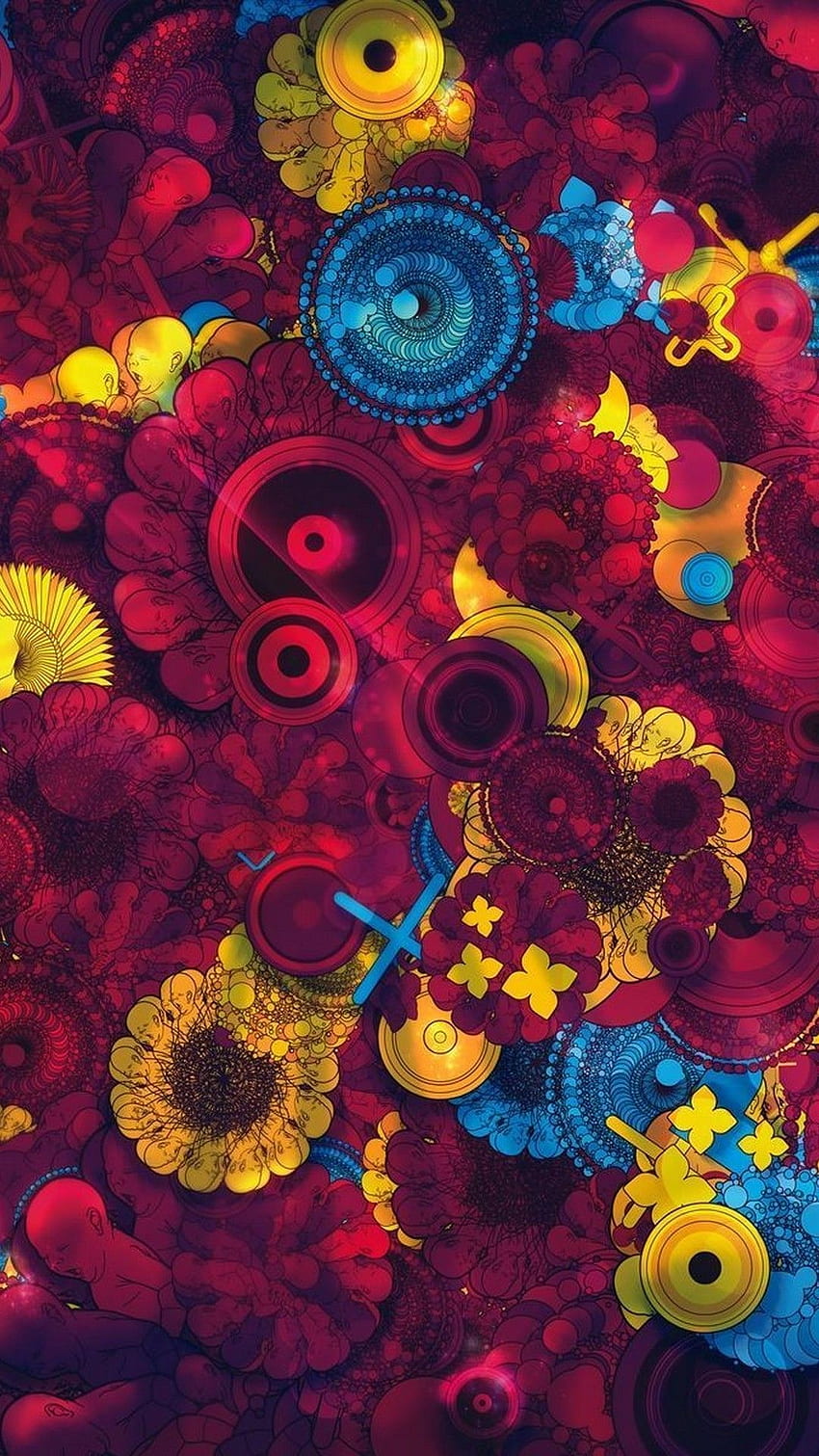 Psychedelic iPhone, Psychedelic Butterfly HD phone wallpaper