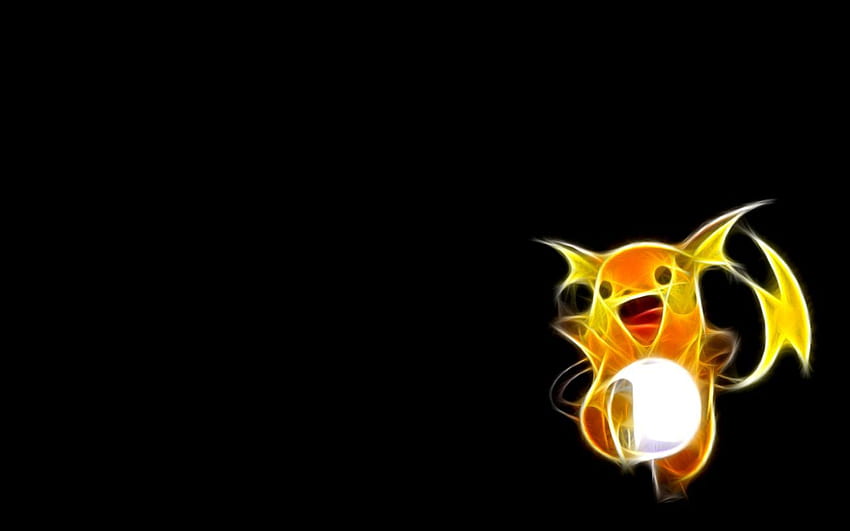 Черен фон на Pokemon, основен Pokémon HD тапет