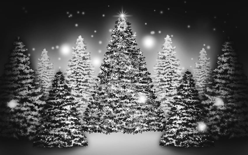 African American Christmas, Black and White Christmas HD wallpaper