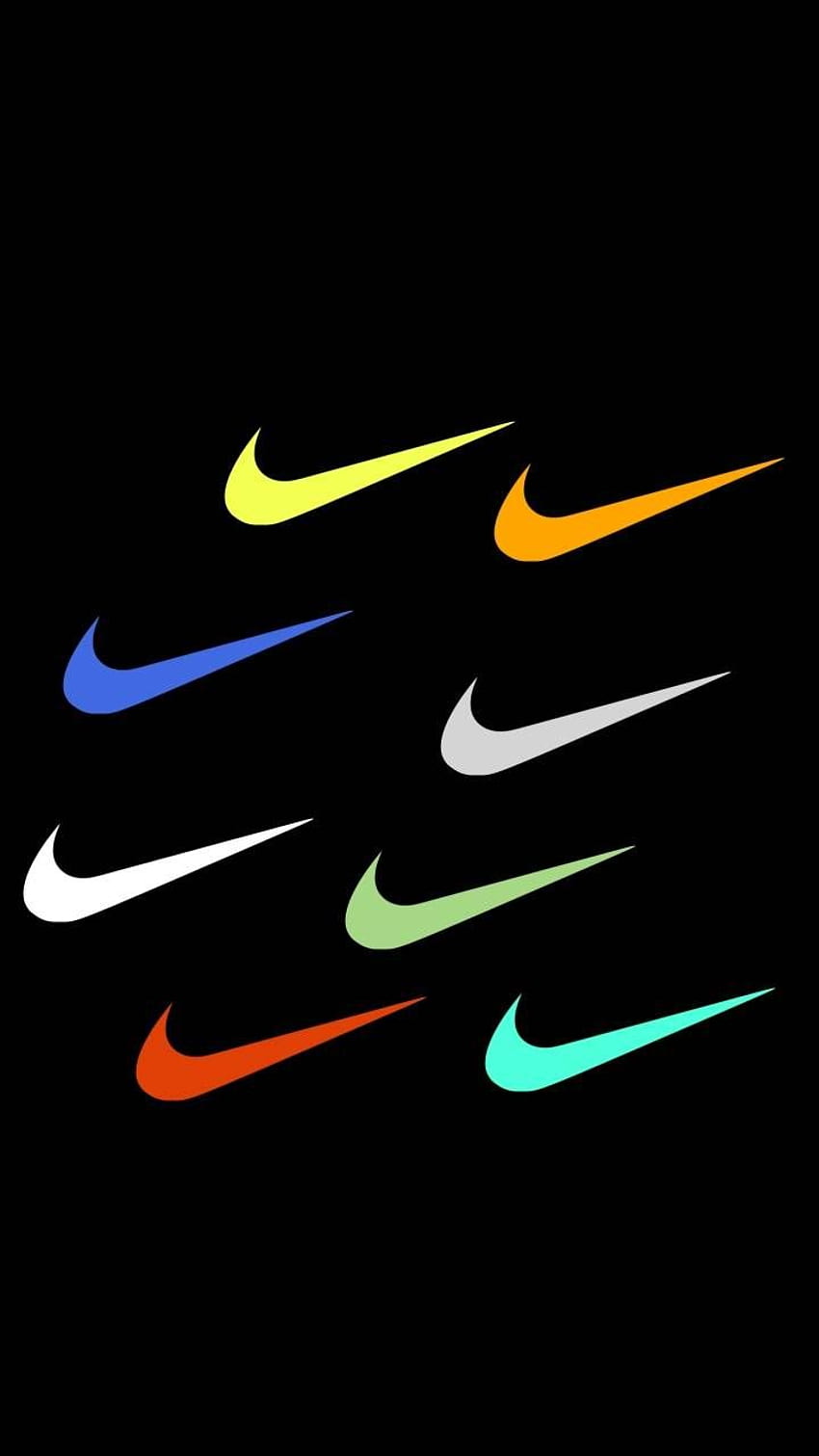 Nike Colors, Colorful Nike Logo HD phone wallpaper