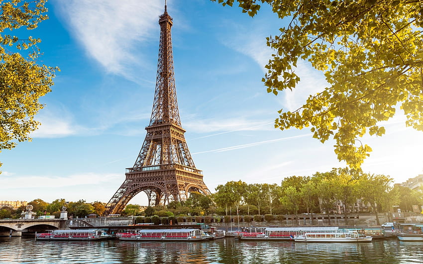 에펠탑 파리 프랑스, ​​쿨 파리 프랑스 HD 월페이퍼