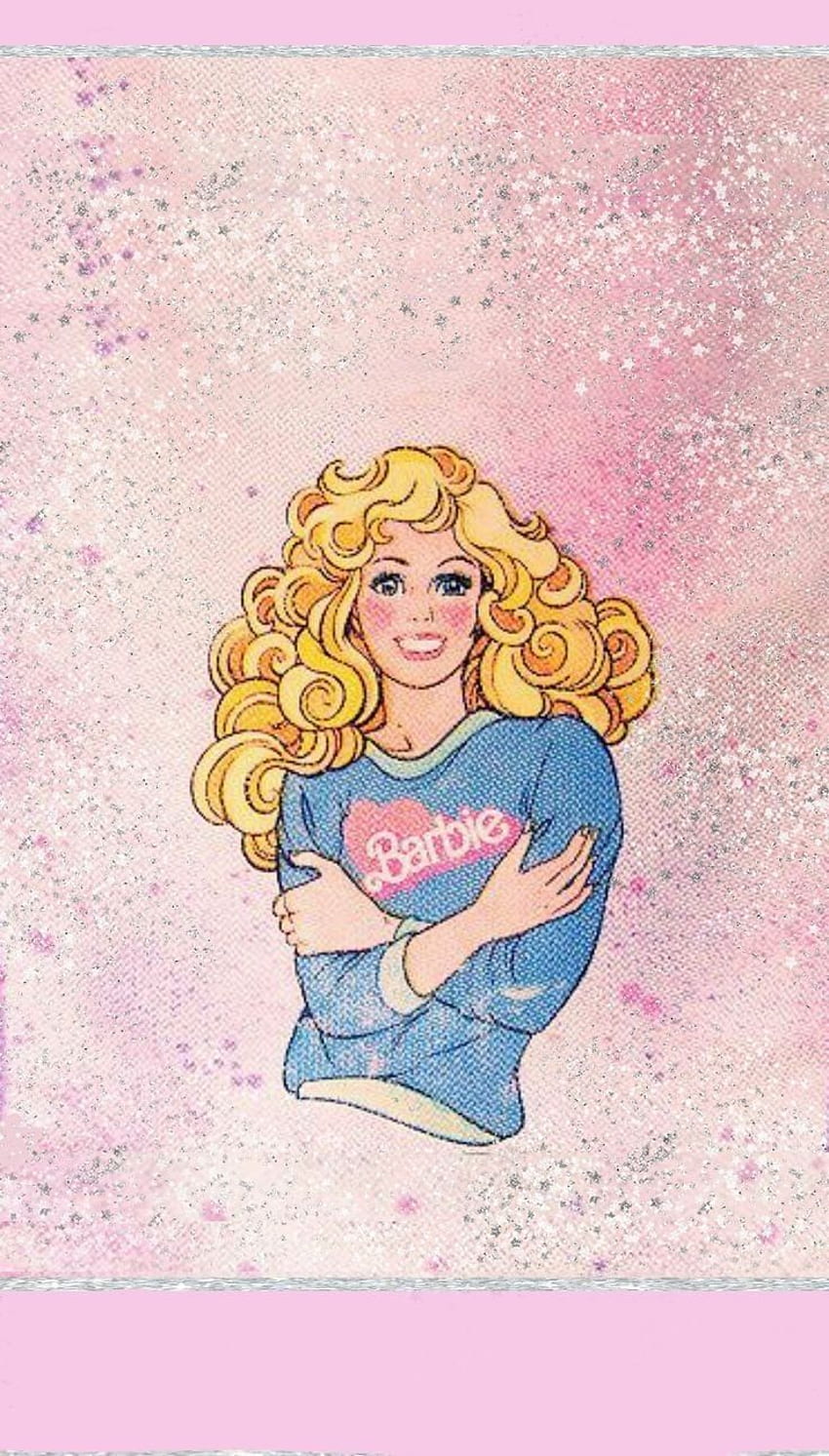 Camilla Marques über Barbie. Barbie-Zeichnung, Sparkle, Pop-Art-Zeichnung, Pop-Art der 80er Jahre HD-Handy-Hintergrundbild