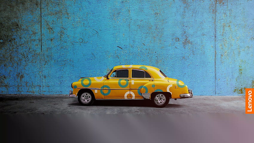 Lenovo Yellow Car, Lenovo Beetle HD wallpaper
