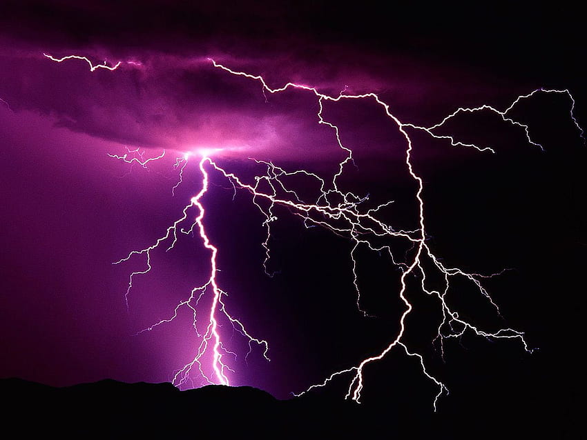 Background Thunder, Lightning, Thunderstorm. TOP , Gold Lightning HD wallpaper