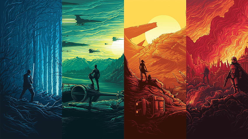 Star Wars: Force Awakens Posters []. Star wars, Star Wars Aesthetic HD wallpaper