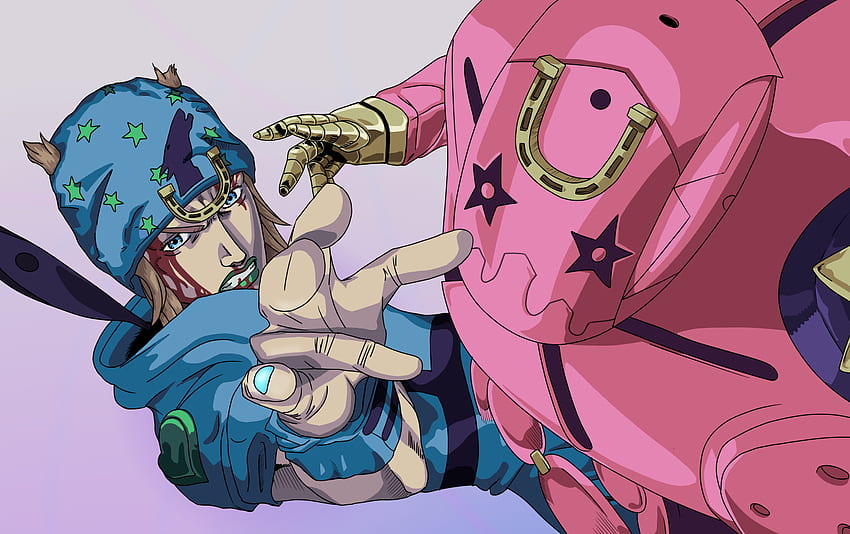 Download Johnny Joestar With Tusk Act 4 Wallpaper