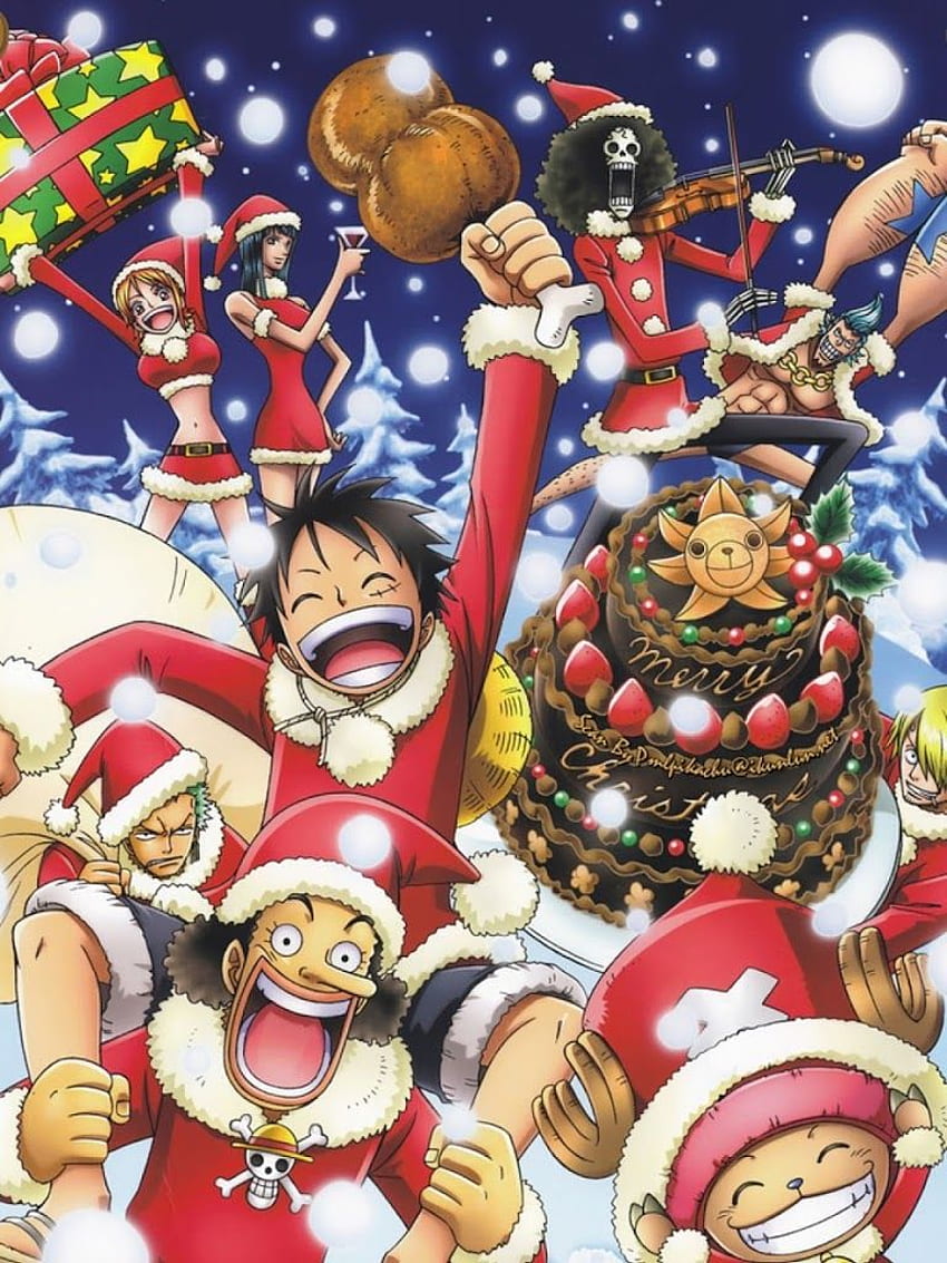 Galaxy Note: One Piece Merry Christmas Galaxy Note Tapeta na telefon HD