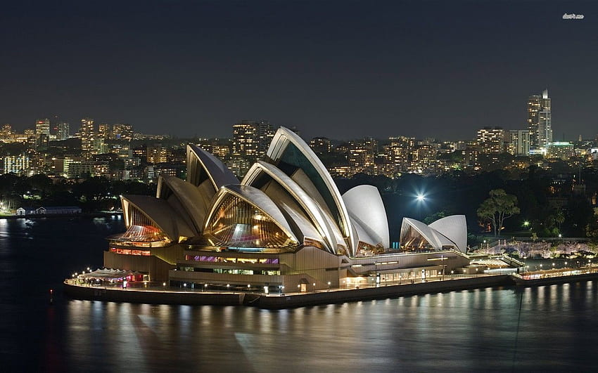 Ópera de Sydney, mundo. Ópera de Sídney, bolsa mundial fondo de pantalla